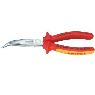 Radiotang | Knipex | 20 cm (Gebogen, Type 2, Rood/Geel), Doe-het-zelf en Verbouw, Gereedschap | Handgereedschap, Nieuw, Verzenden