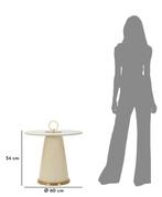 NOVA SALONTAFEL CM Ø 60X54, Ophalen of Verzenden, Nieuw