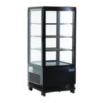 Polar Compacte Zwarte Koelvitrine 68 Liter, Verzenden, Nieuw in verpakking