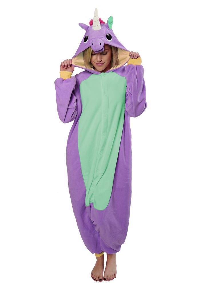 Onesie Paarse Eenhoorn Pakje 110-116 Eenhoornpak Unicorn Kos, Kinderen en Baby's, Carnavalskleding en Verkleedspullen, Nieuw, 110 t/m 116