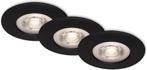 Briloner Leuchten LED-inbouwlampen, inbouwlampen, set van 3,, Huis en Inrichting, Ophalen of Verzenden, Nieuw