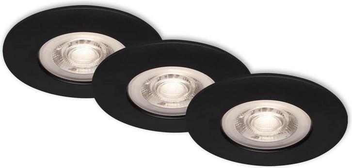 Briloner Leuchten LED-inbouwlampen, inbouwlampen, set van 3,, Huis en Inrichting, Lampen | Plafondlampen, Nieuw, Ophalen of Verzenden