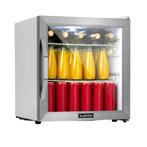 Drankkoelkast Mini Koelkast Bierkoeler Koelkast Wit 70L, Witgoed en Apparatuur, Koelkasten en IJskasten, Zonder vriesvak, Minder dan 85 cm