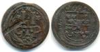 2 Pfennig 1685 Bentheim Tecklenburg Rheda: Johann Adolf, Verzenden