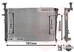 RADIATOR VOOR HYUNDAI TUCSON 2005-2009 253102E100, Ophalen of Verzenden, Nieuw