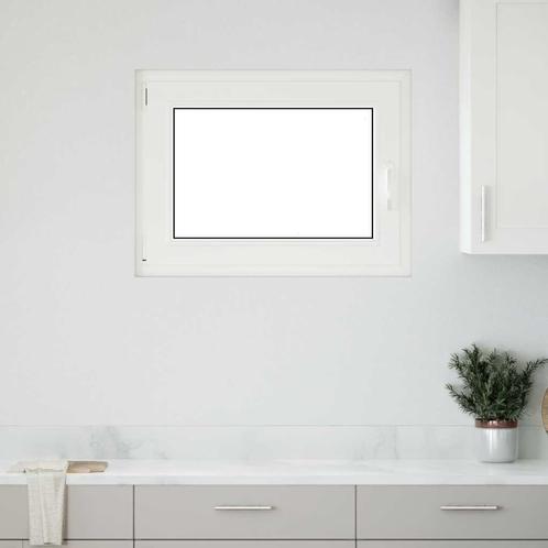vidaXL Kelderraam RISOR 90x60 cm draaikiep-1/2 DIN links, Doe-het-zelf en Verbouw, Glas en Ramen, Nieuw, Verzenden