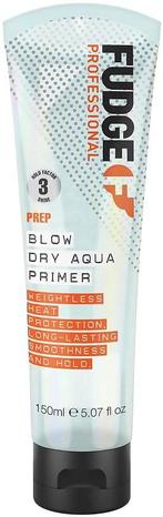 FUDGE PREP BLOW DRY AQUA PRIMER TUBE 150 ML, Sieraden, Tassen en Uiterlijk, Uiterlijk | Haarverzorging, Verzenden, Nieuw
