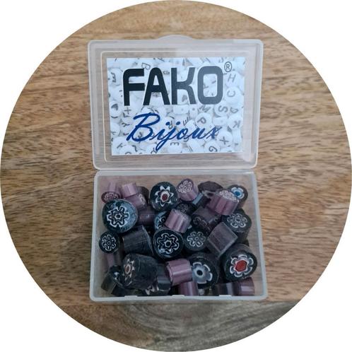 Fako Bijoux® - Millefiori Glas - Sieraden Maken - 7-12mm -, Hobby en Vrije tijd, Kralen en Sieraden maken, Verzenden