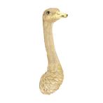 *WOONWINKEL* Kare Design Ostrich Gold Wanddeco Struisvogel G, Huis en Inrichting, Verzenden, Nieuw
