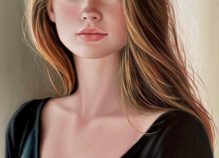 Elisabetta Palmisciano - Fissandoti, Antiek en Kunst, Kunst | Schilderijen | Modern