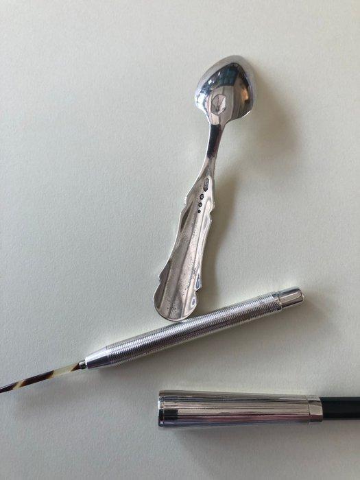 Pijp - .835 zilver - (3), Antiek en Kunst, Antiek | Goud en Zilver
