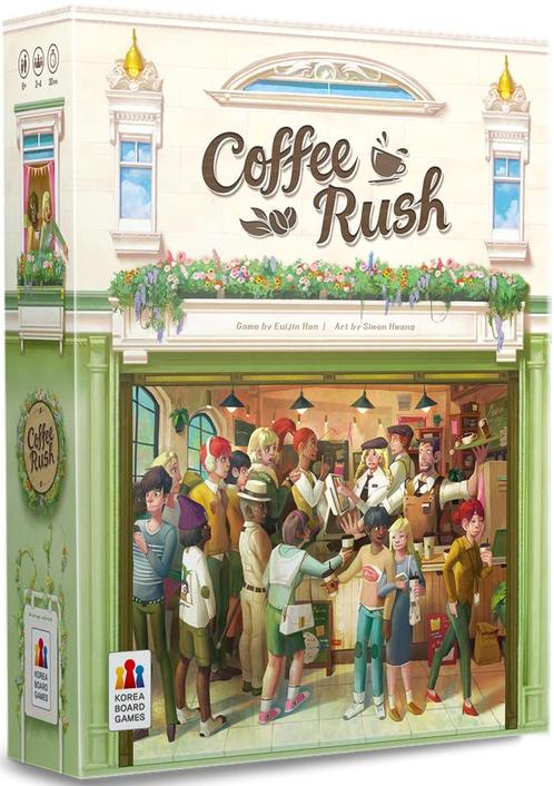 Coffee Rush (NL versie) | Korea Board Games -, Hobby en Vrije tijd, Gezelschapsspellen | Bordspellen, Nieuw, Verzenden