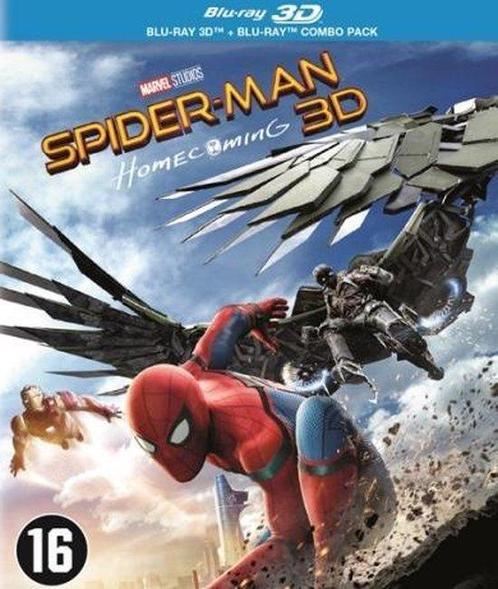 Marvel Spider-Man Homecoming 3D en 2D (blu-ray tweedehands, Cd's en Dvd's, Blu-ray, Zo goed als nieuw, Ophalen of Verzenden