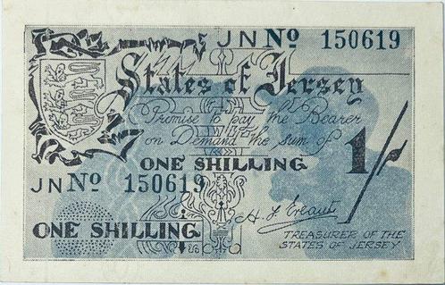 Jersey. - 1 Shilling - ND (1941-42) - Pick 2 (Zonder, Postzegels en Munten, Munten | Nederland