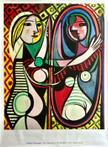Pablo Picasso (after) - Girl before mirror - Licensed print
