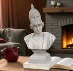 sculptuur, Busto Atena - 40 cm - materiale marmorina van, Antiek en Kunst