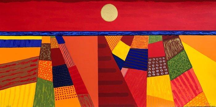 Ronald Boonacker (1955) - Tulipfields, Holland, Antiek en Kunst, Antiek | Overige Antiek