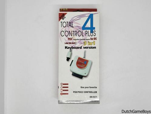Sega Dreamcast - Total Control Plus 4 - PS/PS2 to Dreamcast, Spelcomputers en Games, Spelcomputers | Sega, Gebruikt, Verzenden