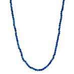 Vintage lapis lazuli collier met gouden sluiting 14 kt, Sieraden, Tassen en Uiterlijk, Kettingen, Ophalen of Verzenden, Nieuw