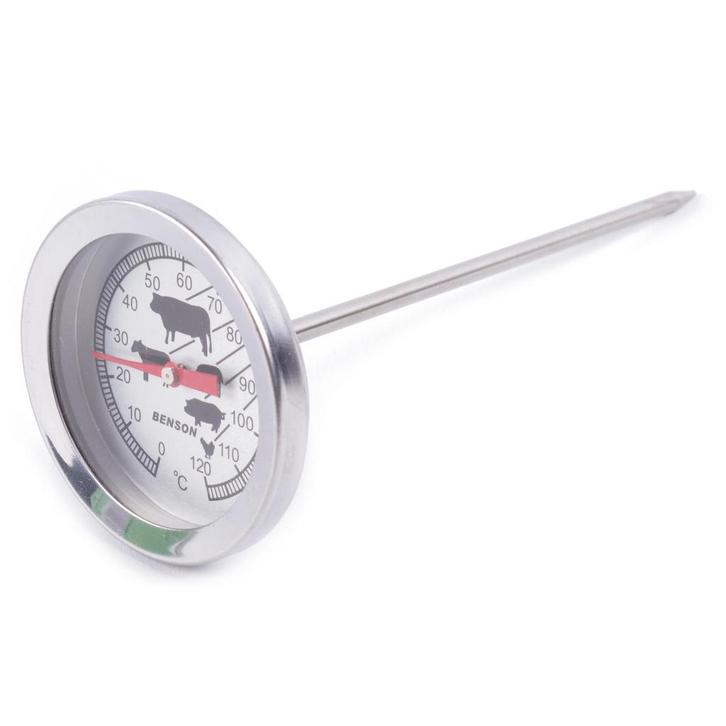 Benson RVS vleesthermometer - penvorm - bereik -50 tot 35..., Tuin en Terras, Barbecue-accessoires, Nieuw, Ophalen of Verzenden