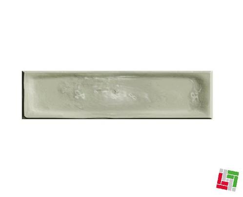 Handgevormde Tegel Artistic Blanco Mate 7.5 x 30 Groen, Doe-het-zelf en Verbouw, Tegels, Nieuw