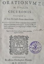 Marcus Tullius Cicero - Orationum M. Tulij Ciceronis volumen