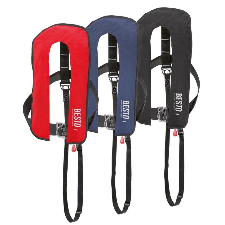 Besto Automatisch Reddingsvest Harnas 300N -Zwart, Watersport en Boten, Accessoires en Onderhoud, Nieuw, Ophalen of Verzenden