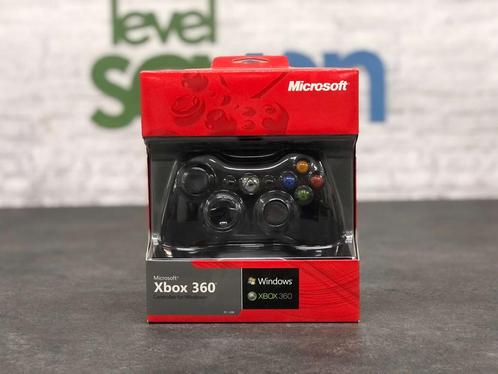 Microsoft Xbox 360 Wired Controller - Zwart, Spelcomputers en Games, Spelcomputers | Xbox 360, Ophalen of Verzenden