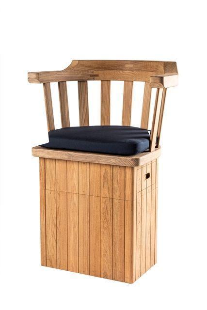 Teak kolom met lade voor stuurstoel 2050, Watersport en Boten, Bootonderdelen, Nieuw, Zeilboot of Motorboot, Ophalen of Verzenden