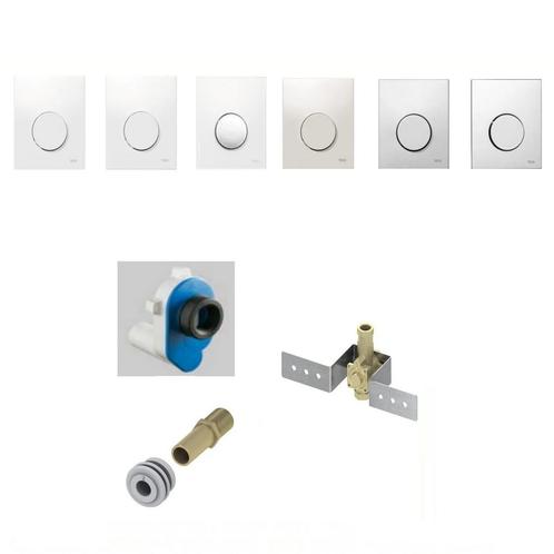 Urinoir Inbouw Set TECE Loop tbv Urinoir Met Achteringang, Doe-het-zelf en Verbouw, Sanitair, Overige typen, Nieuw, Chroom, Ophalen of Verzenden