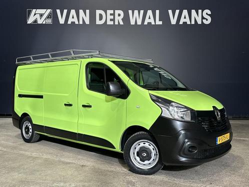 Renault Trafic 1.6 dCi L2H1 inrichting Euro6 Airco |, Auto's, Bestelauto's, Handgeschakeld, Diesel, Groen, Renault, Ophalen of Verzenden