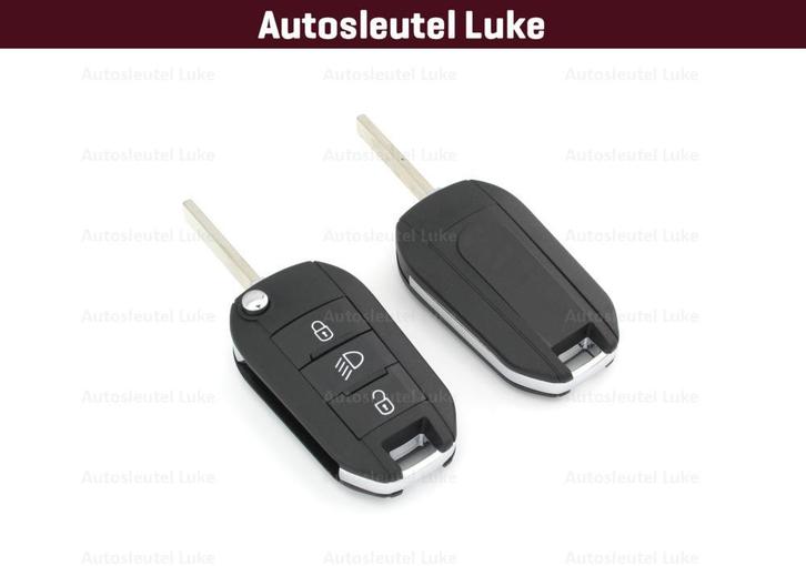 3-knops klapsleutel kpb1681 voor Peugeot, Auto-onderdelen, Elektronica en Kabels, Nieuw, Verzenden