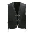 100% leren Biker vest X-treme - Maat XXXL, Nieuw, Verzenden