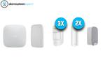 Alarmsysteem Kit 4 Draadloos (Wit), Ophalen of Verzenden, Nieuw