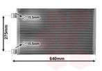 LUCHTCONDENSATOR VOOR MERCEDES BENZ CITAN W415 2012-, Ophalen of Verzenden, Nieuw