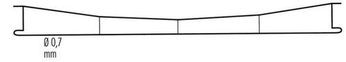 sommerfeldt 146 HO rijdraad verkoperd 0,7 x 315 mm (5, Hobby en Vrije tijd, Modeltreinen | H0, Gelijkstroom, Overige typen, Nieuw