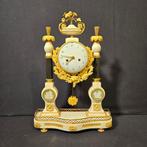 Portico klok - - Verguld brons - 1790 - Louis XVI Directory, Antiek en Kunst