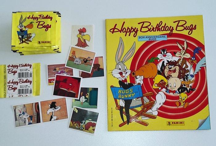 Panini Happy Birthday Bugs Bunny 1990 - Empty album + 50, Verzamelen, Stickers
