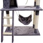 Krabpaal kattenboom XXL 140 x 105 x 49 cm grijs, Dieren en Toebehoren, Ophalen of Verzenden, Nieuw