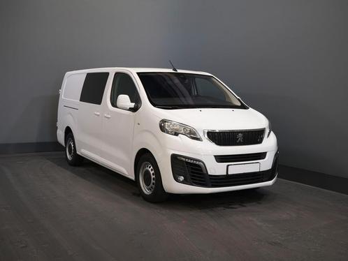 Peugeot Expert 2.0 HDI 125 pk Aut. DC Dubbel Cabine Navi/ Ca, Auto's, Bestelauto's, Lease, Automaat, Wit, Peugeot, Financial lease