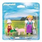 Playmobil Boerin en jongen – 5514 (Nieuw), Kinderen en Baby's, Speelgoed | Playmobil, Verzenden, Nieuw