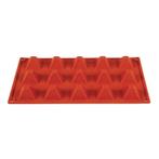 Bakvorm siliconen | Cap. 15 piramides | 36x36x22(h)mm Pavoni, Verzenden, Nieuw in verpakking
