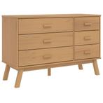 Ladekast Grenenhout Bruin - OP=OP! - Stijlvol & Voordelig, 100 tot 150 cm, 5 laden of meer, Nieuw, Scandinavisch