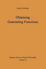 Obtaining Generating Functions. McBride, B.   ., Elna B. Mcbride, Zo goed als nieuw, Verzenden
