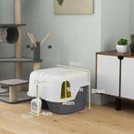 TRUUSK Gesloten Kattenbak Met Zeef en Deksel - Inclusief Sch, Verzenden, Nieuw