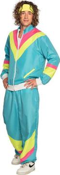 Trainingspak Retro dude | fout en proud (Feestkleding heren)