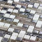 Mozaïektegel Fili Natuursteen Glas 30x30 cm, Nieuw, Overige materialen, Overige typen, 20 tot 40 cm
