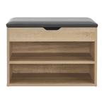 Schoenenkast / schoenenrek 2 vakken - 60 x 30 x 44 cm - Hout, Verzenden, Nieuw
