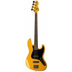 Markbass MB 4 Yellow JB elektrische basgitaar met gigbag, Muziek en Instrumenten, Snaarinstrumenten | Gitaren | Bas, Verzenden