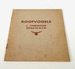 Boek Roofvogels L. Tinbergen 2e druk 1939 C387, Boeken, Verzenden, Gelezen